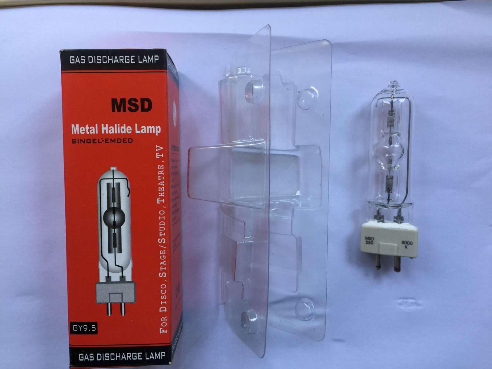 MSD 250//2 Broadway Stage Studio Lamp Bulb Light Replacement 250W 90V