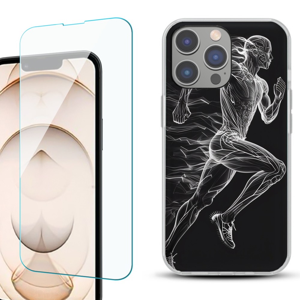 Phone Case for iPhone 15,15 Pro,15 Plus,15 Pro Max,Screen Protector p37