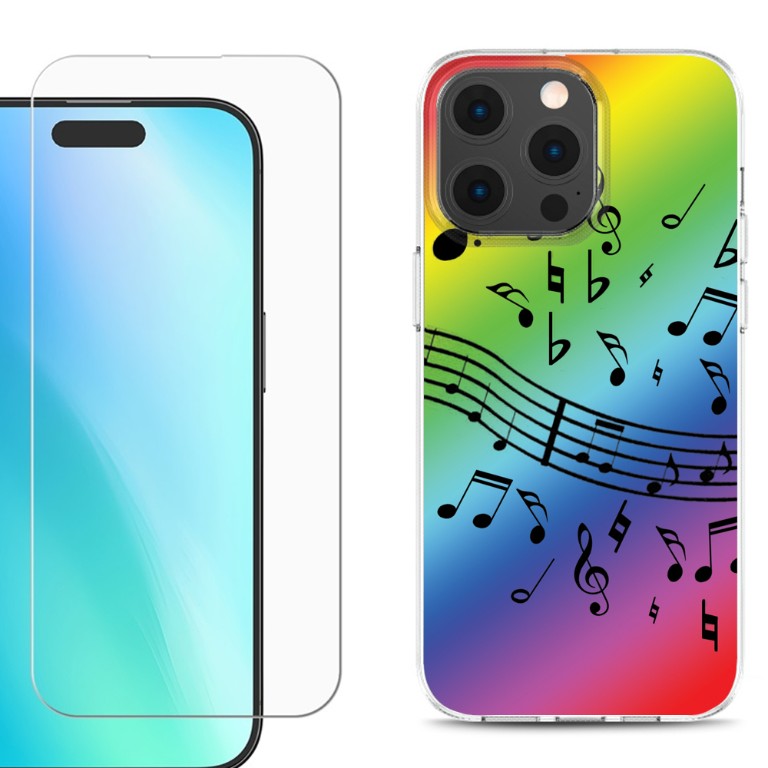 Music Notes Rainbow