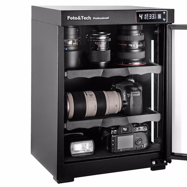 Electronic 50L Dry Box for DSLR Camera&Lens LCD Display Energy