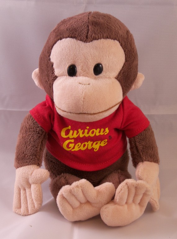 curious george peluche