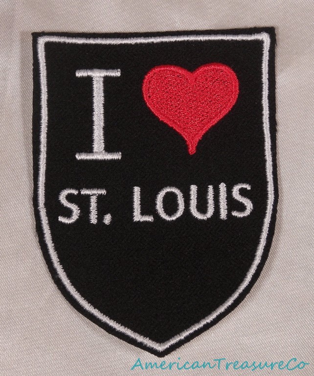 Love bordado coser en parches motivos Hierro en