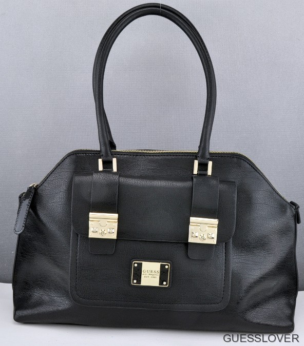 guess hobo bag black