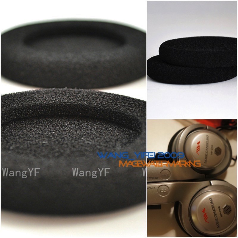 Thicker Foam Ear Pads Cushion For Aiwa HP CN6 CN5 Noise Canceling Headphone