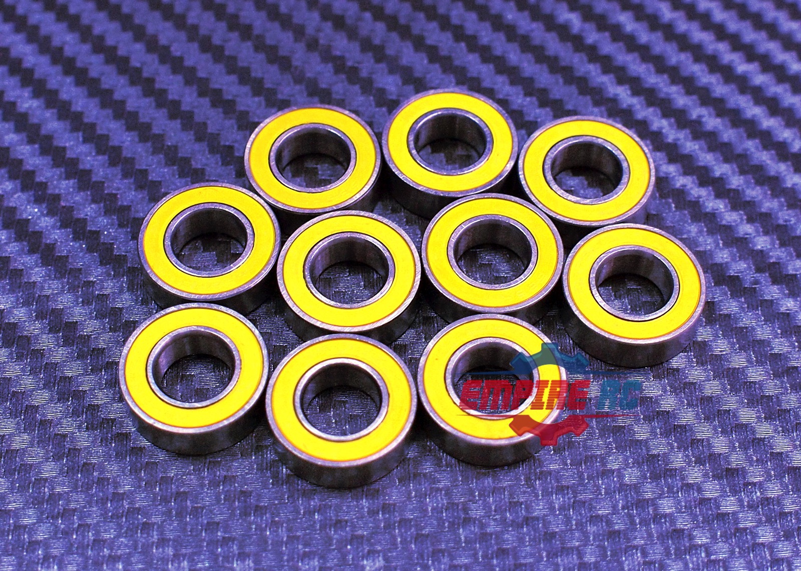 688-2RS 8x16x5 mm Bearing Rubber Blue Sealed Ball Bearings 688RS 10Pcs