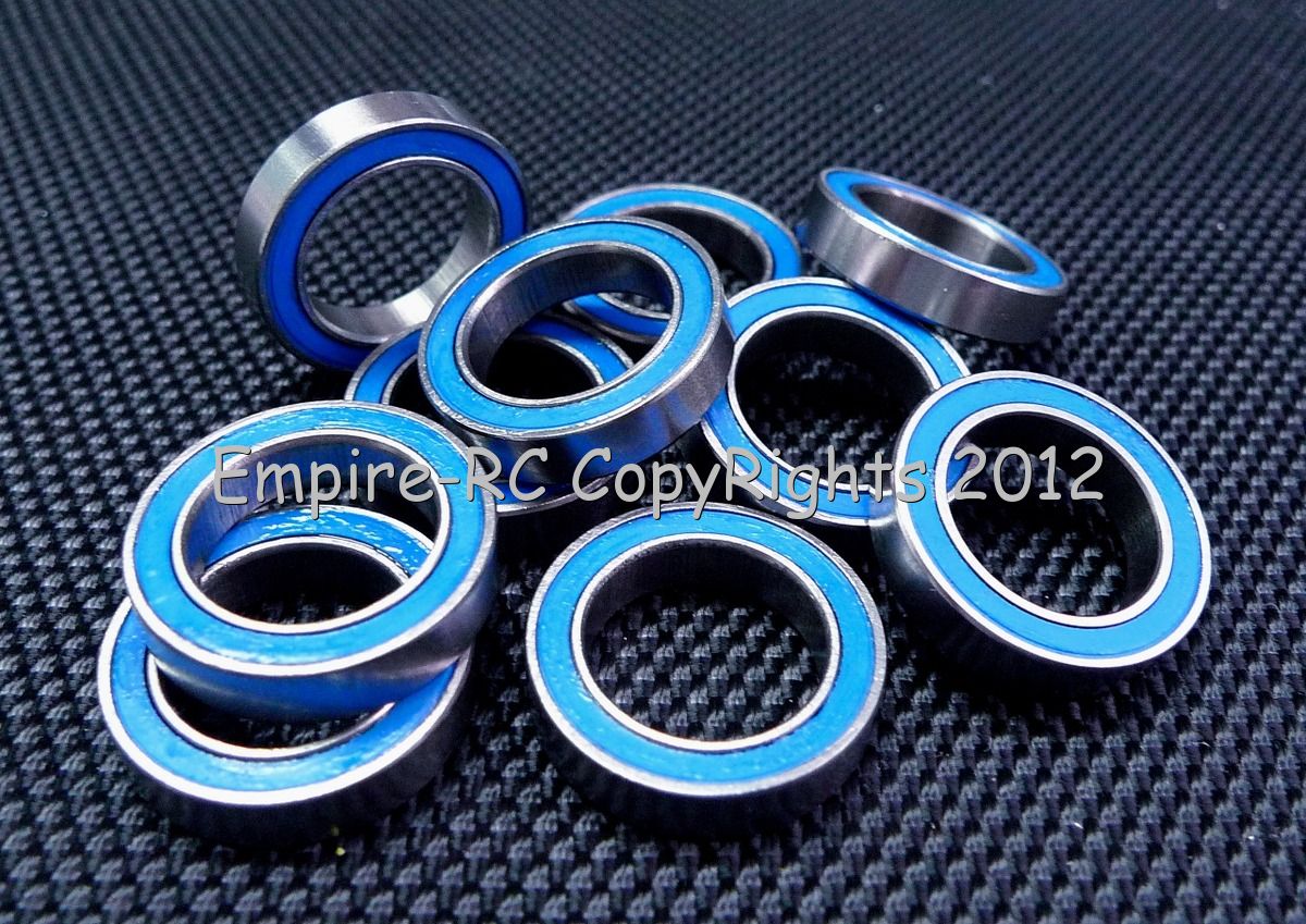 Rubber Sealed Ball Bearing Bearings BLUE 6701RS 12x18x4 mm 50 PCS 6701-2RS
