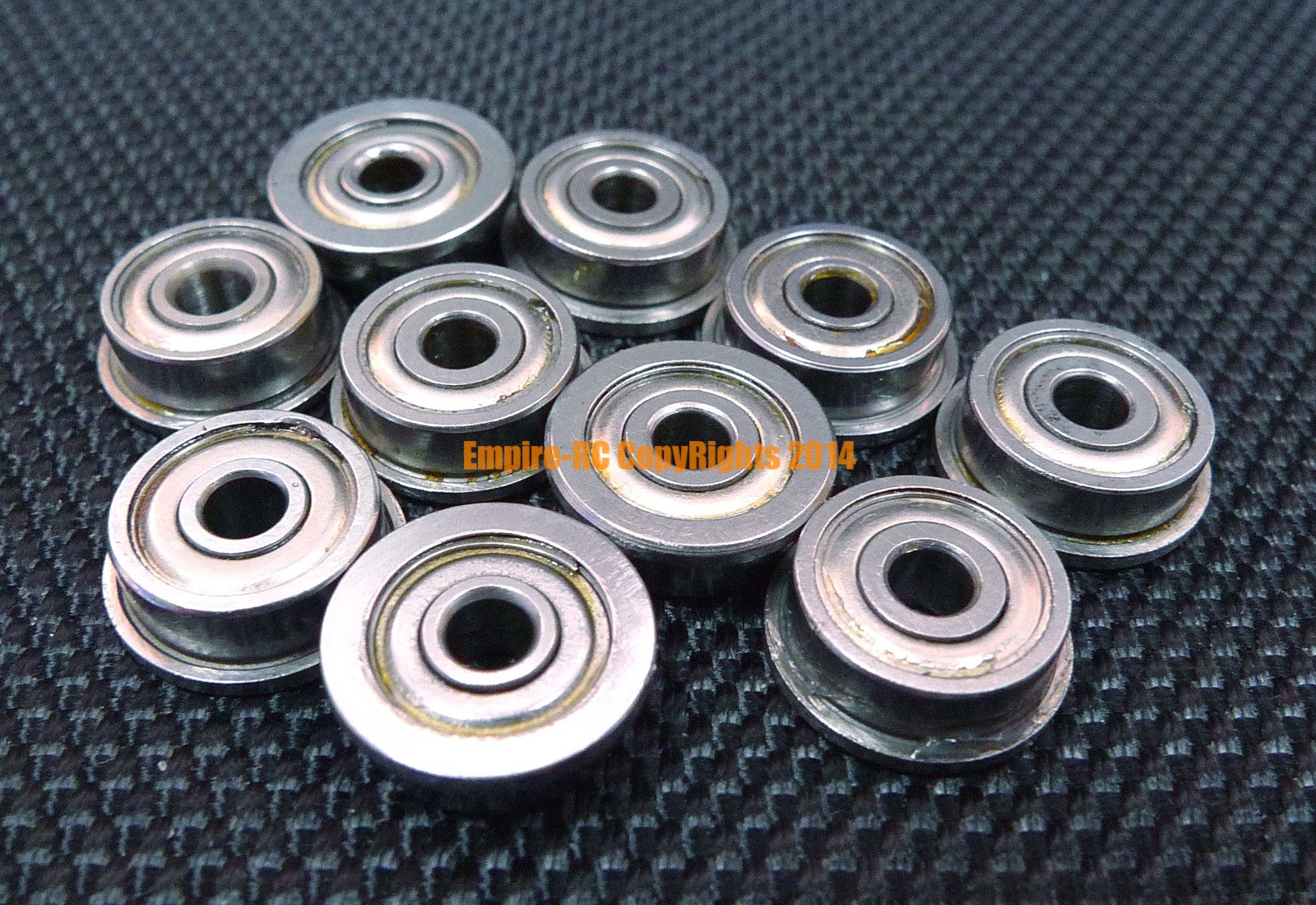 SMF85zz MF85zz 440c Stainless Steel FLANGED Ball Bearings QTY 10 5x8x2.5 mm