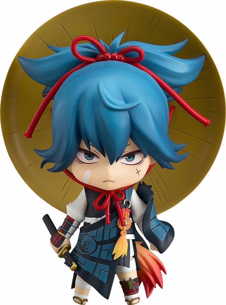 Nendoroid 717 Touken Ranbu SAYOSAMONJI Action Figure ORANGE ROUGE