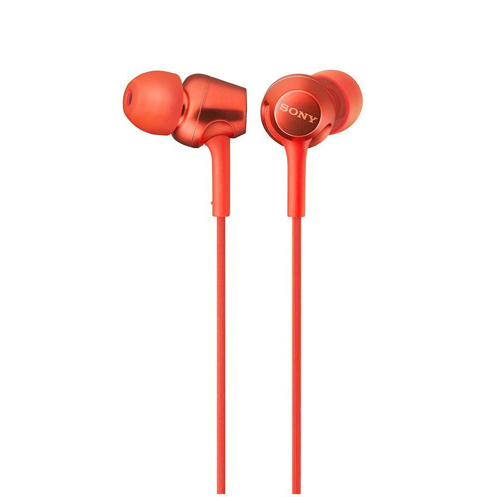 SONY MDR-EX255AP Closed Dynamic In-Ear Headphones In-Line Remote