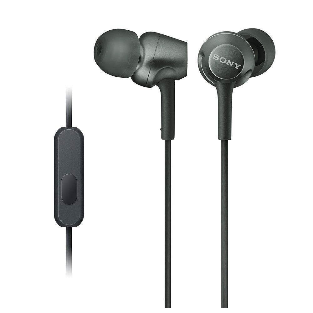 SONY MDR-EX255AP Closed Dynamic In-Ear Headphones In-Line Remote