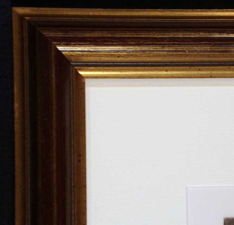 Aged Wood Framed Fortune Teller