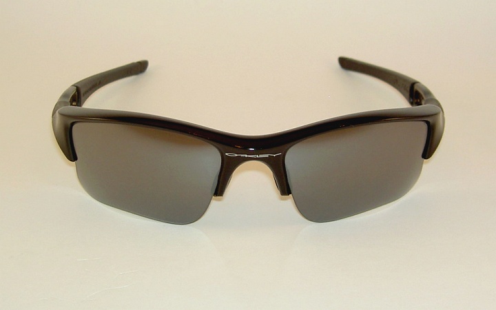 New Oakley FLAK JACKET XLJ Sunglasses Black Frame 03-915 Black Iridium ...