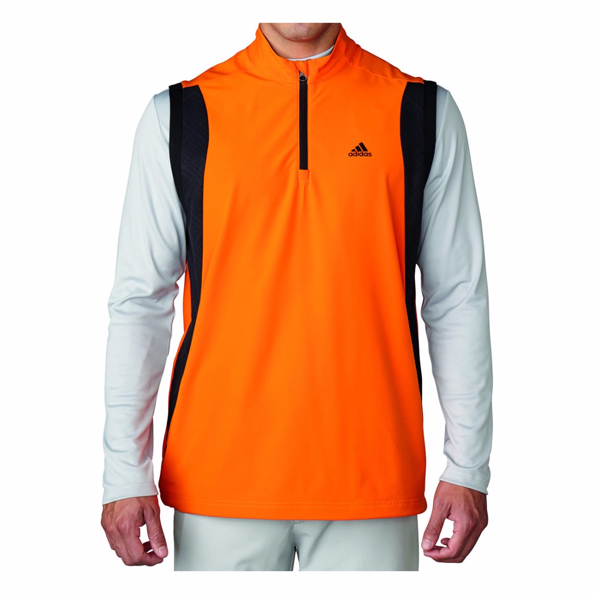 adidas orange vest