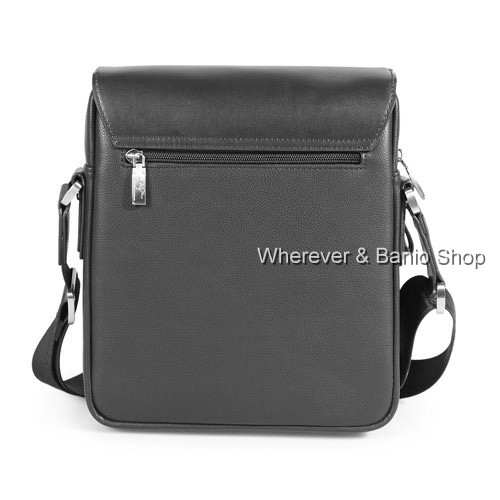 Authentic kangaroo kingdom Men's Genuine Leather/PU Shoulder bag Black_M154 eBay