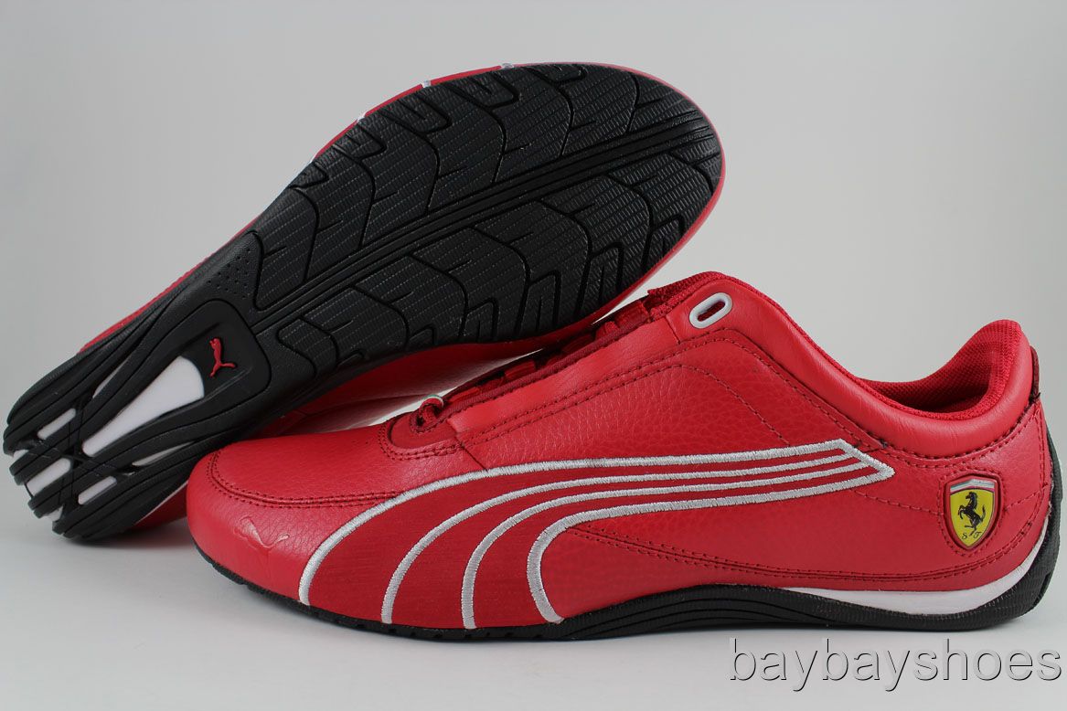 PUMA DRIFT CAT 4 SF CARBON ROSSO CORSA RED/SILVER/WHITE/BLACK FERRARI ...