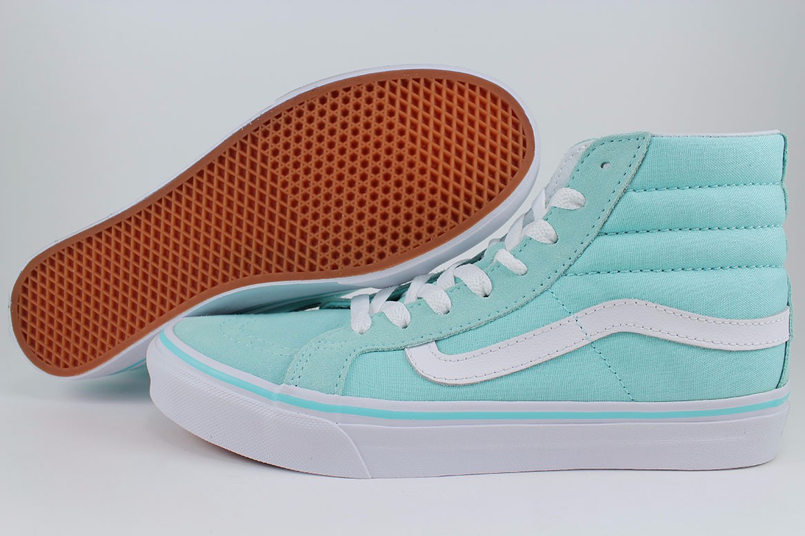 Vans SK8 Hi Cuero turquesa Vans SK8 Hi Cuero turquesa