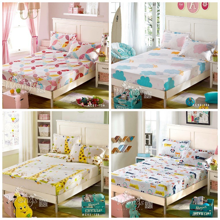 Cartoon Cotton Fitted Sheet King Queen Single Size Bed Kids No Details About Cartoon Cotton Fitted Sheet King Queen Single Size Bed Kids No Pillowcases