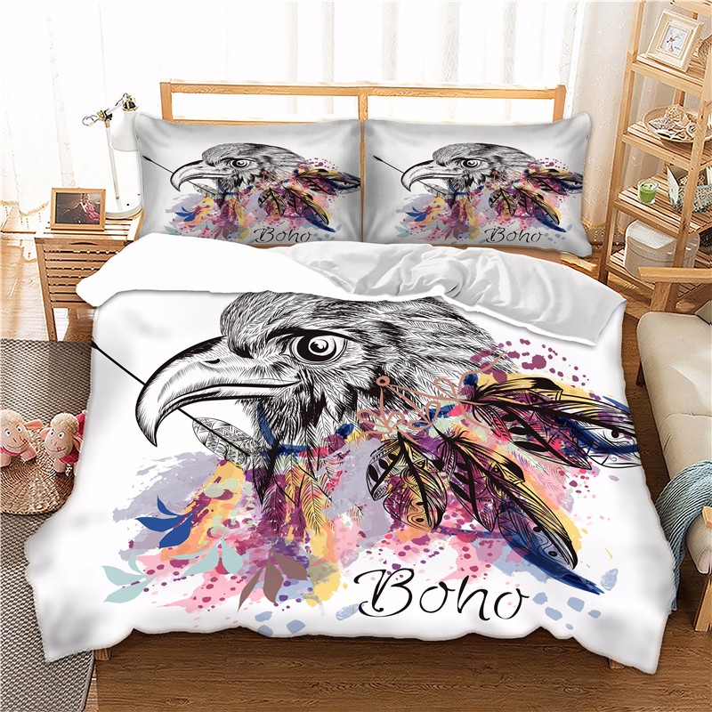Details About Thread Count Chic Skull 3d Bedding Sets King Size Duvet Cover Cotton