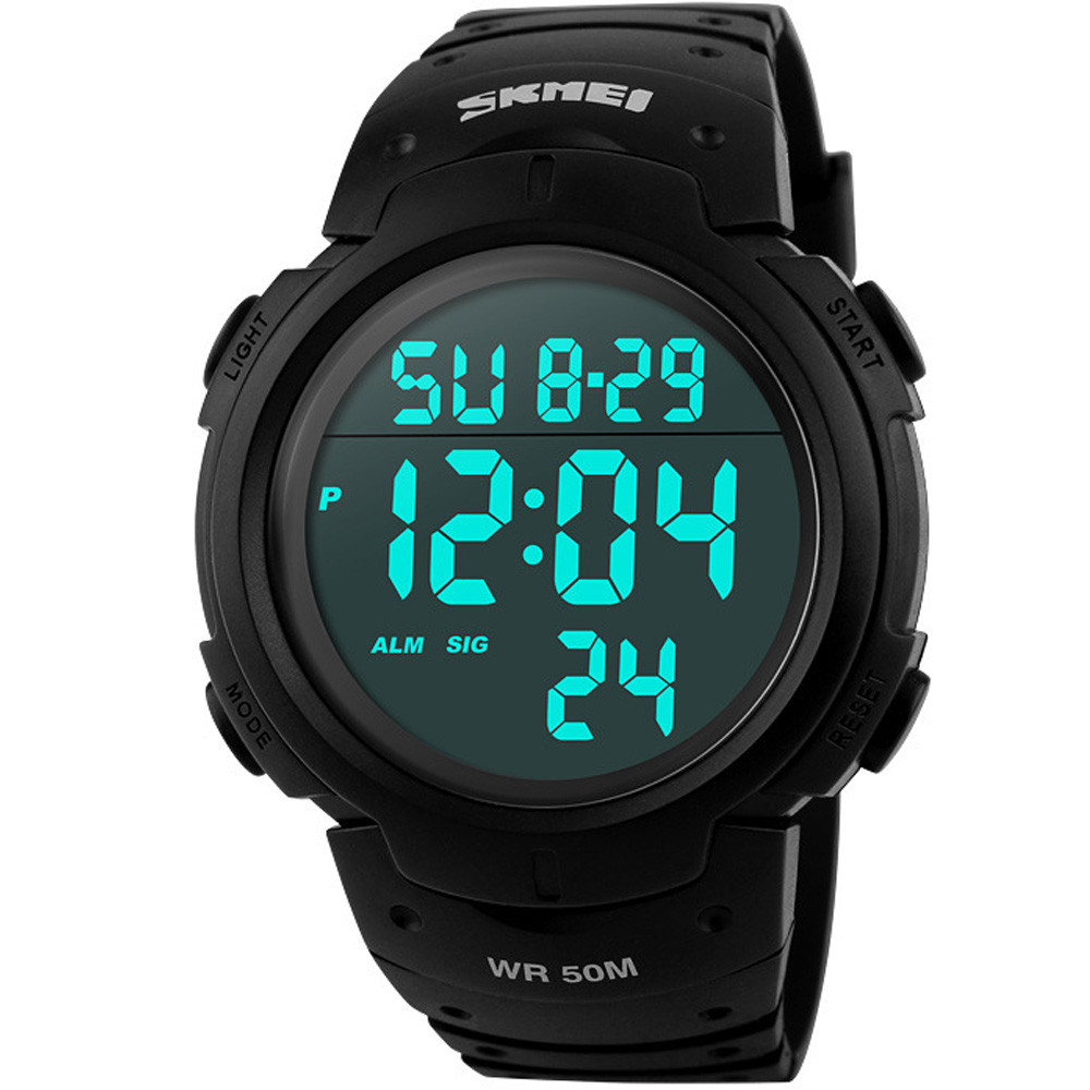 herren damen kinder armbanduhr led digital uhr silikon sportuhr