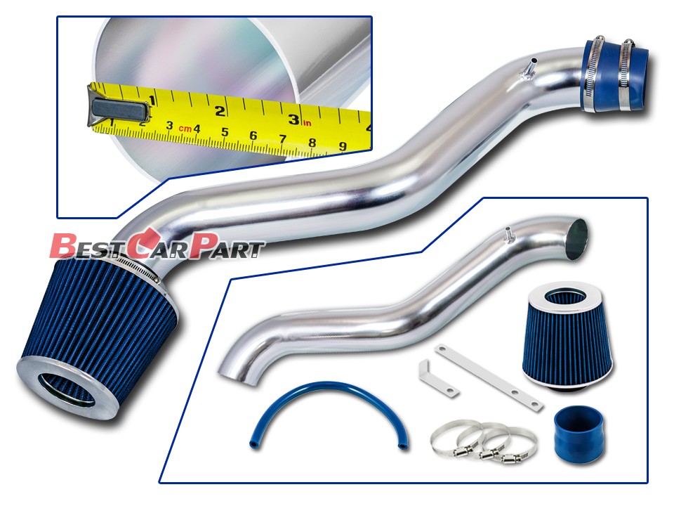 Filter BCP RED 92-96 Honda Prelude 2.2L//2.3L L4 Cold Air Intake Racing System