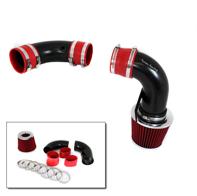 BCP RED 96-05 Sonoma//Hombre//Bravada 4.3 V6 Cold Air Intake Induction Kit+Filter