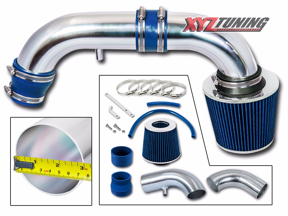 BLUE AIR INTAKE KIT FIT 1995-2000 CHRYSLER Cirrus DODGE Stratus 2.0L 2.4L