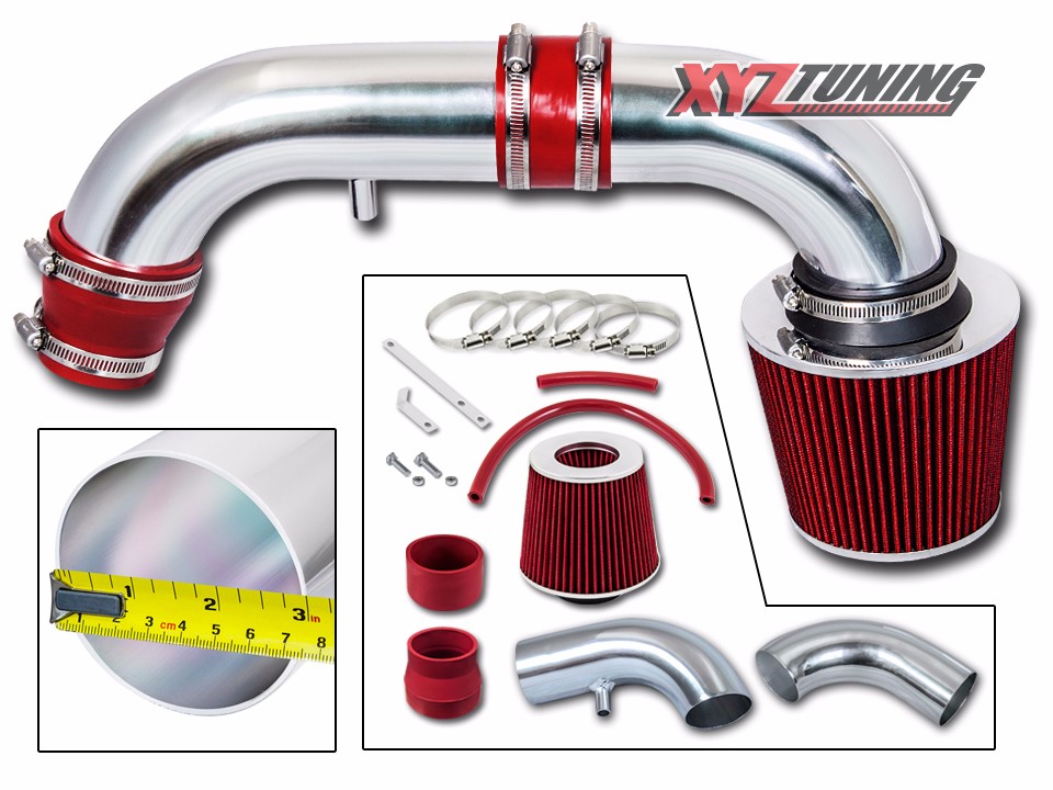 Filter BCP RED For 95-00 Stratus//Cirrus//Breeze 2.0 2.4 Racing Air Intake Kit