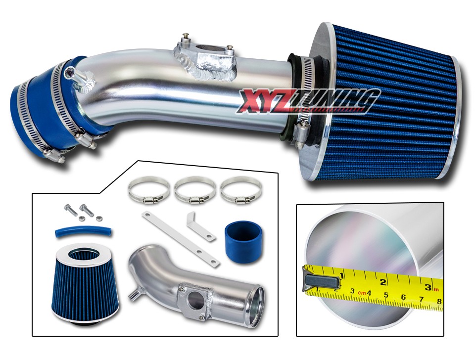 Filter BCP RED 96-00 A4 A6 Cabriolet 2.8L V6 Ram Air Intake Racing System
