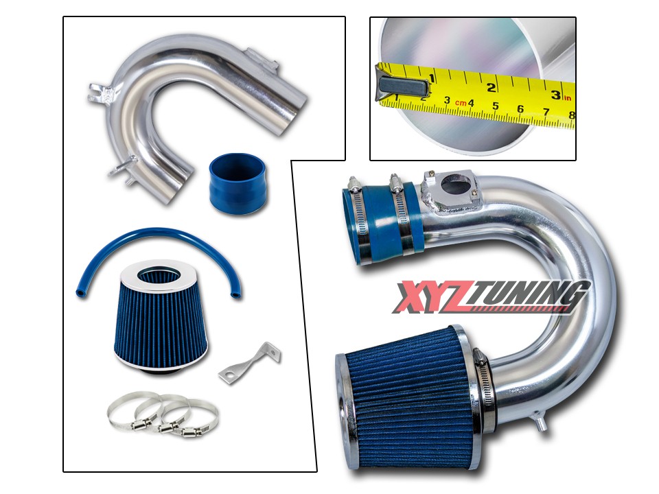 Filter BCP RED 96-00 A4 A6 Cabriolet 2.8L V6 Ram Air Intake Racing System