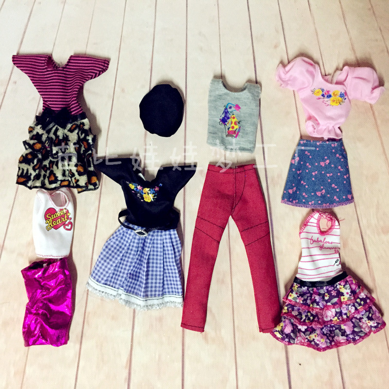 Doll Clothes # 2 Pcs Set Camouflage Clothing Fashion Outfit Top+pants FOR 11 in