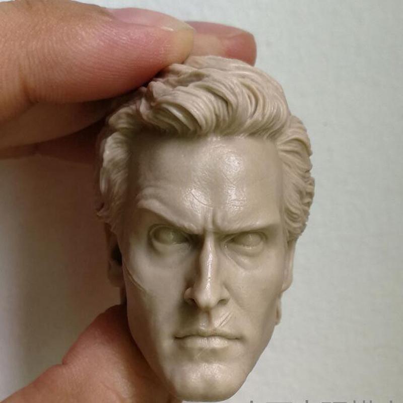 Blank 1//6 scale Evil Dead 2 Ash Williams Henrietta head sculpt unpainted