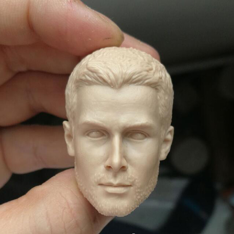 Blank Hot 1//6 Scale Green Arrow Stephen Amell Head Sculpt Unpainted