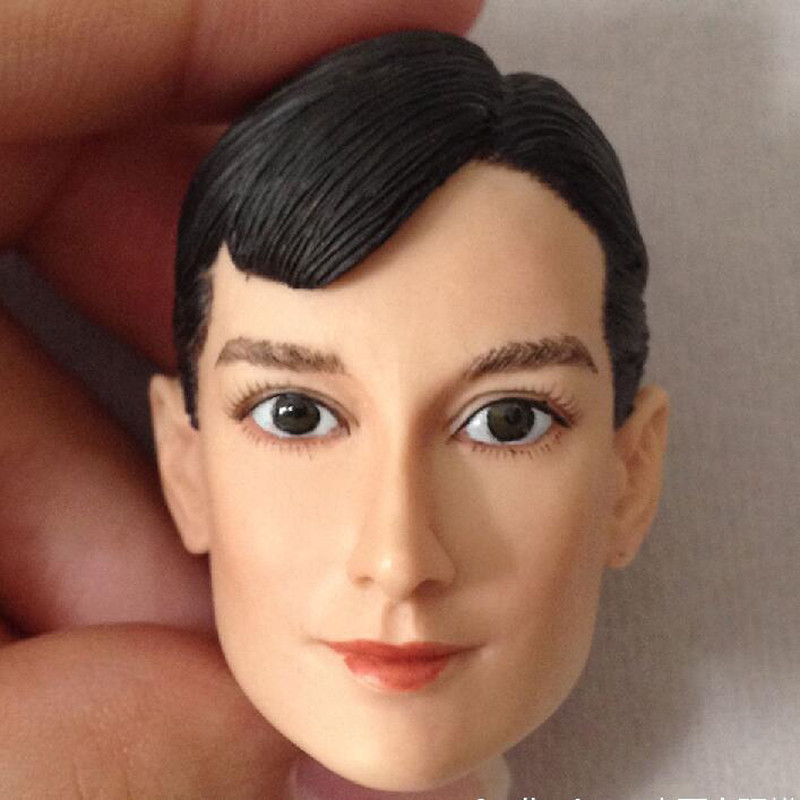 Delicate Painting 1 6 Scale Roman Holiday Audrey Hepburn Head