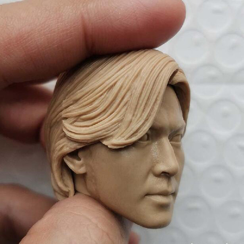 Blank 1//6 Scale Youth and Danger Ekin Cheng Head Sculpt Unpainted Fit 12/" Figure