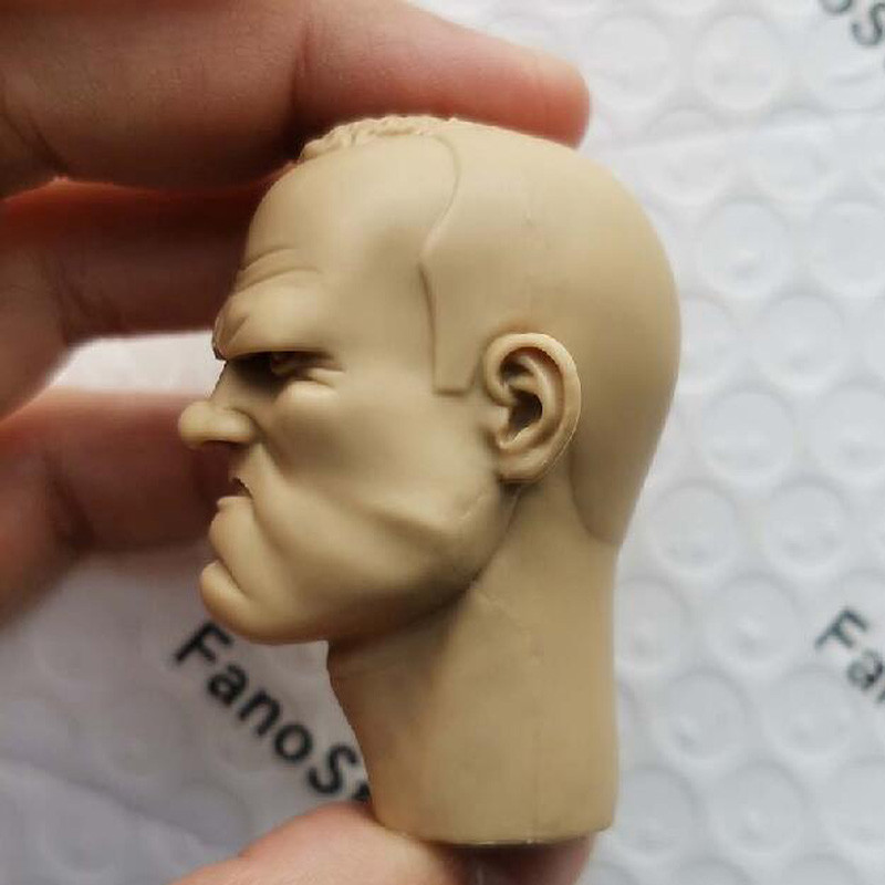 Blank 1//6 Scale The Gangsters Kingdom Bernie Head Sculpt Unpainted Fit 12/"Figure