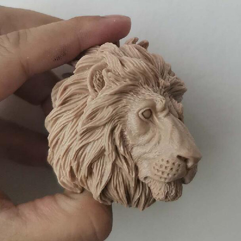 Blank Hot 1//6 Scale King Of Animal The Lion Head Sculpt Unpainted Fit 12/" Figure