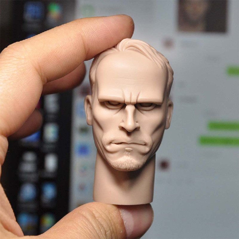 Blank 1//6 Scale The Gangsters Kingdom Bernie Head Sculpt Unpainted Fit 12/"Figure