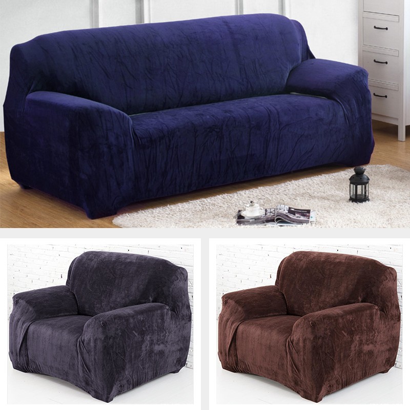 1-4er Sofahusse Sofabezüge Abdeckung Universal Stretchhusse Sofabezug Elastizit