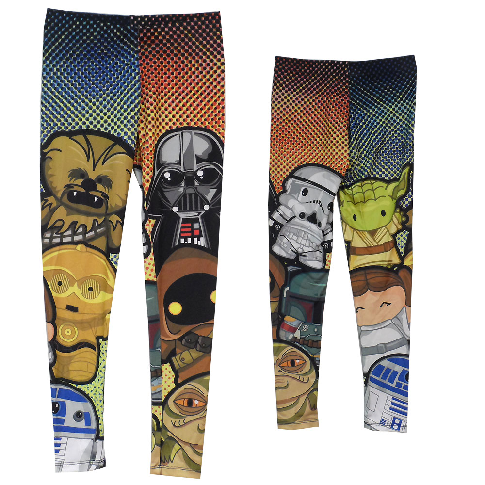 Adult Women/'s Star Wars Chewbacca Santa Hat Leggings