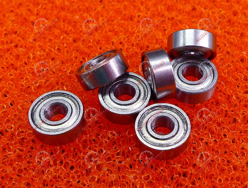 5 PCS MR83zz Mini Metal Double Shielded Ball Bearings 3mm*8mm*3mm