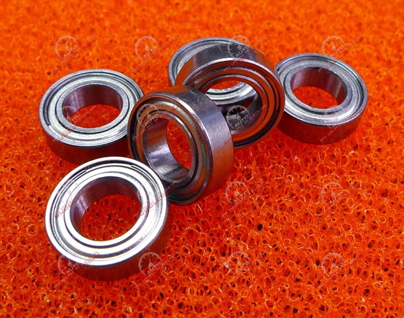 7x13x4 mm MR137ZZ 10 PCS Metal Double Shielded Ball Bearing 7*13*4