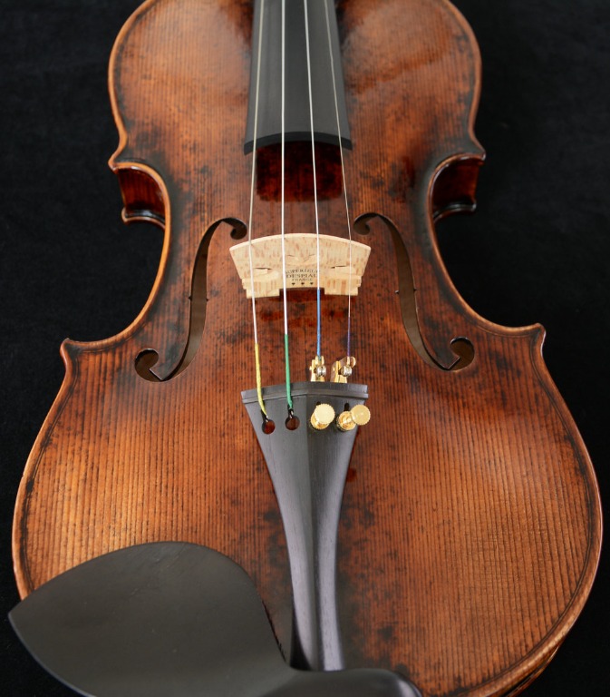 Stradivari 1716 Messiah Violin Model Master Wang's Own Work No