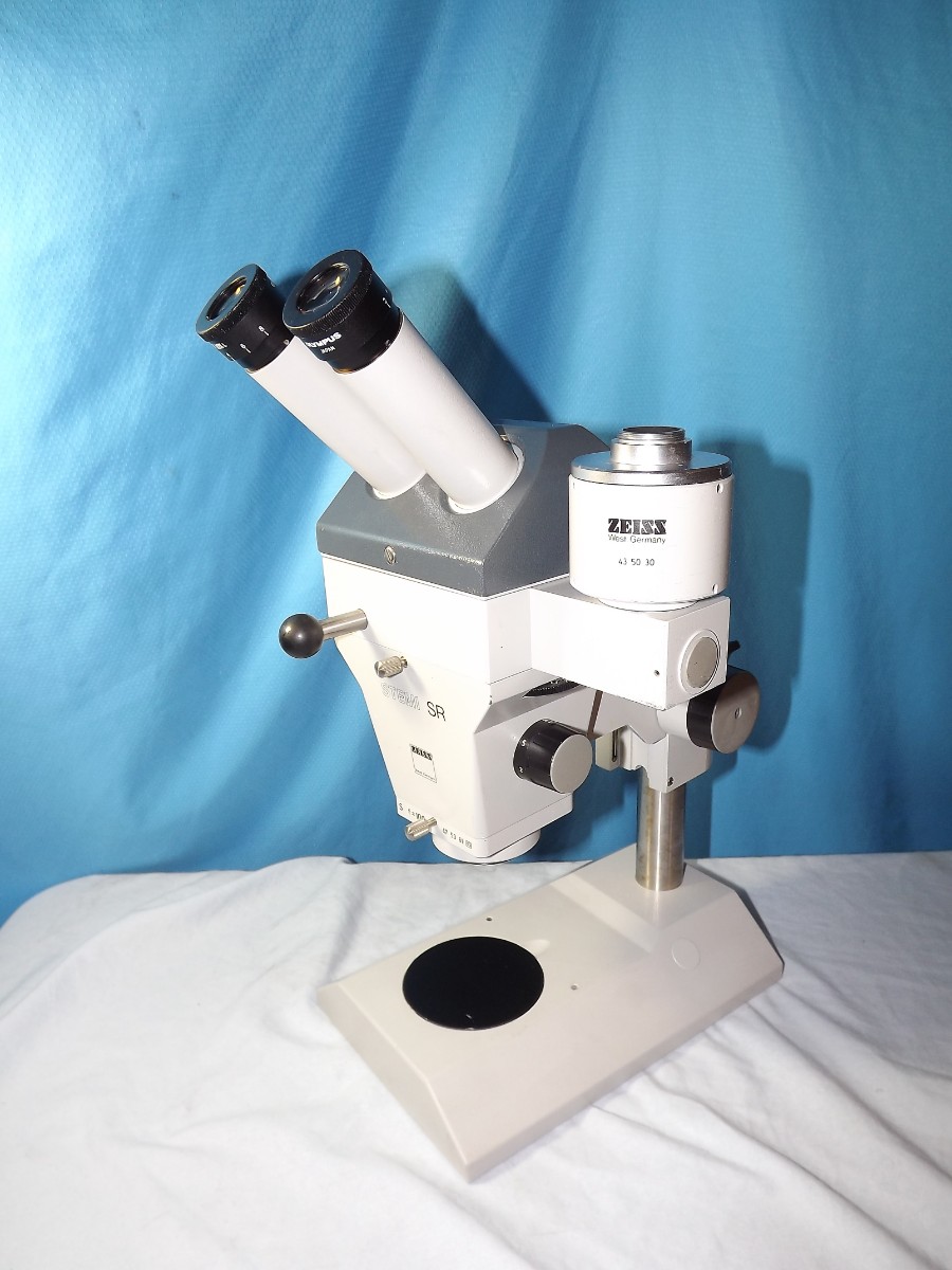 ZEISS Stereo Microscope SR Stemi Microscope With Camera Attachment eBay