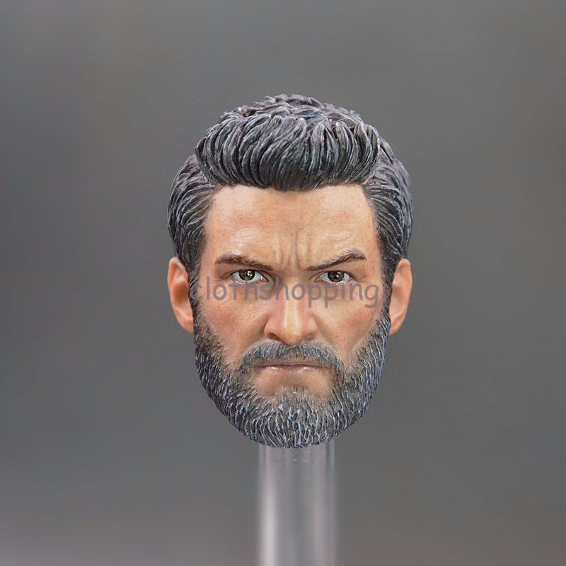 Conector 1//6 Wolverine Hugh Escultura Velho Homem Logan Cabeça Esculpida Corpo F 12/" Figura Toys