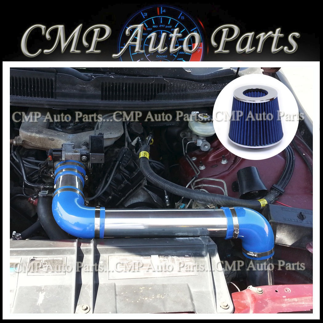 93 94 95 CHEVY CHEVROLET CAMARO PONTIAC FIREBIRD 3.4L V6 AIR INTAKE KIT Blue