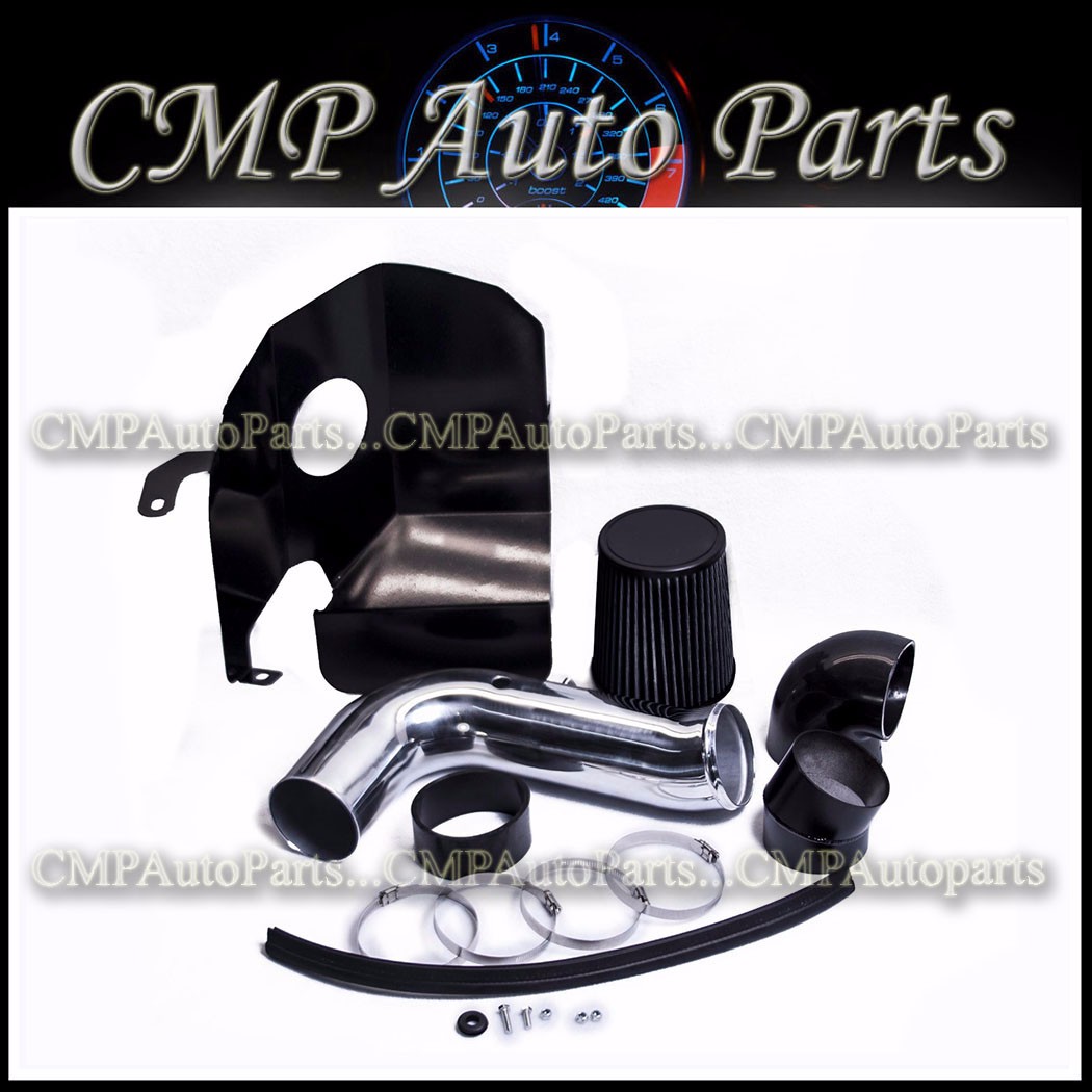 BLACK 2003-2007 DODGE RAM 2500 5.9 5.9L ST//SLT//TRX4 HEAT SHIELD AIR INTAKE KIT