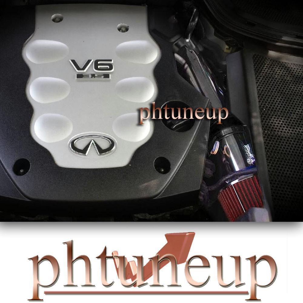 BLACK fit 2006-2008 INFINITI M35 3.5 3.5L SHORT RAM AIR INTAKE KIT