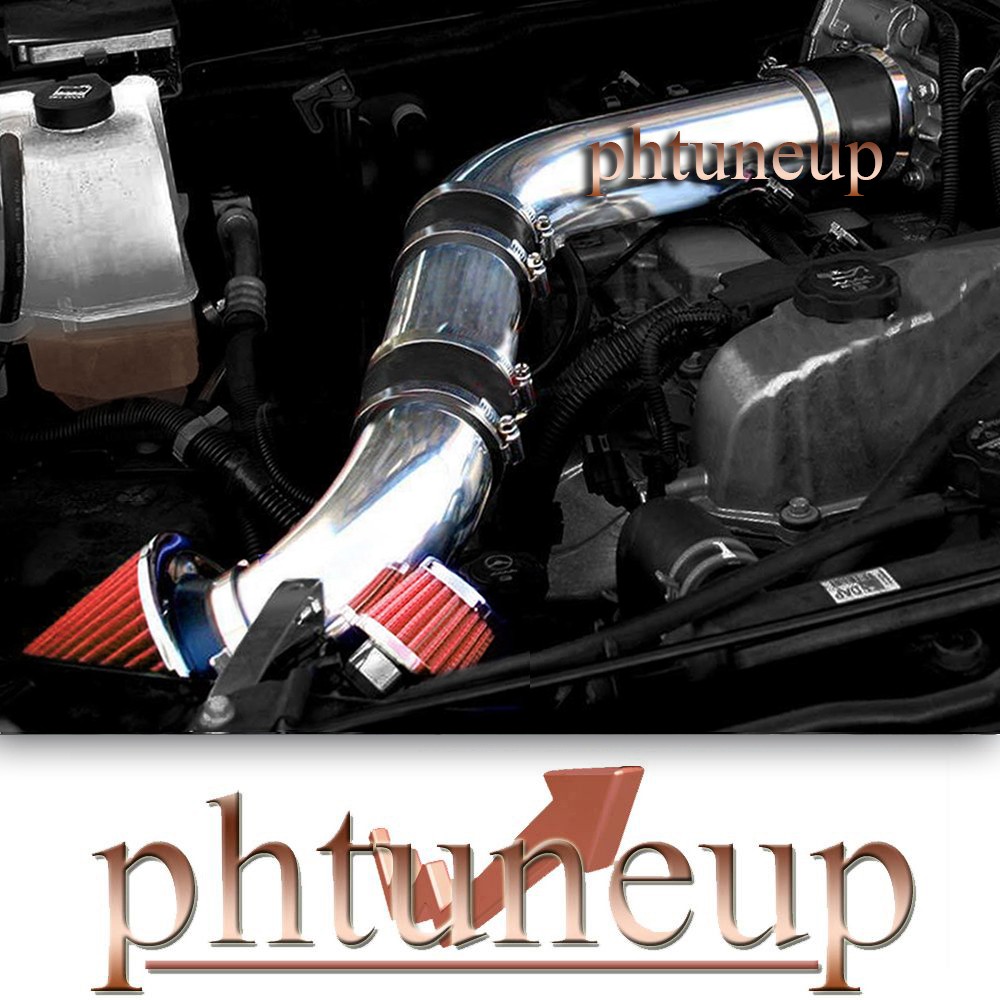 RED AIR INTAKE FIT 2007-2012 GMC CANYON CHEVY COLORADO HUMMER H3 3.7L