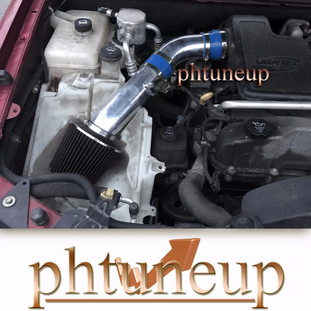 BLUE 04 05//2004 2005 CHEVY TRAILBLAZER//GMC ENVOY//BRAVADA 4.2 4.2L AIR INTAKE 2