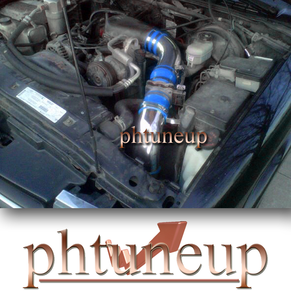 BLUE 1996-2005 CHEVY S10 BLAZER 4.3 4.3L AIR INTAKE KIT INDUCTION SYSTEMS BLUE